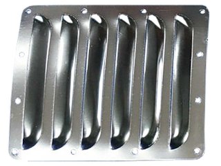 Aluminum Vent 75 x 60mm (silver)