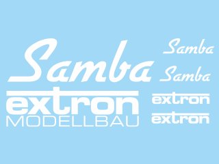 Dekorsatz Samba (weiss)