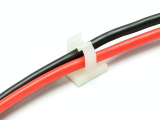 Mini Kabelhalter selbstklebend 9mm (VE=10St.)