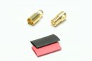 Gold Plated Bullet Connector 6.0mm / 3 pair