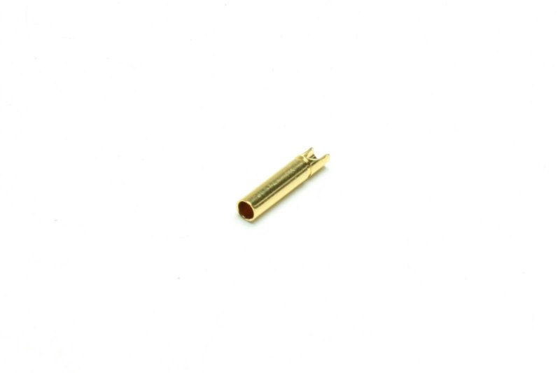 E-flite Gold Bullet Connector Female 4mm 30 - EC5 Connector For High Power Applications
