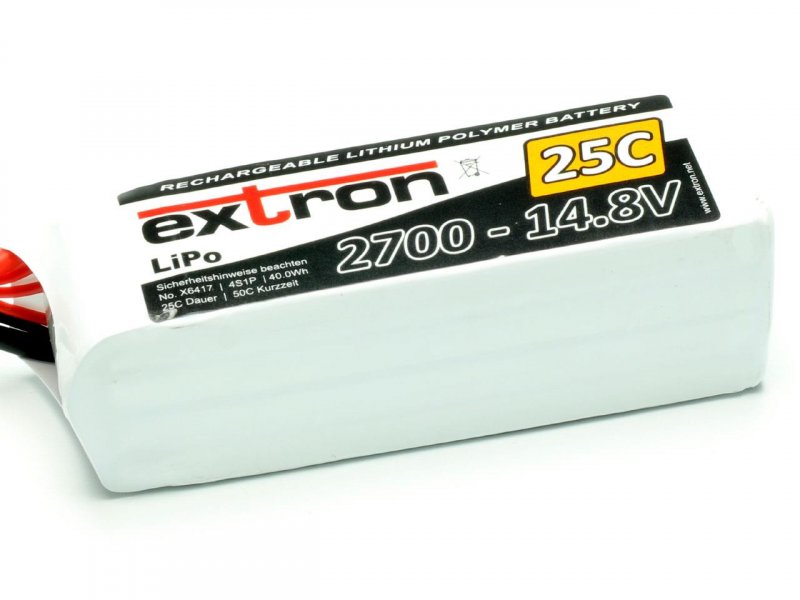 Accu LiPo Extron X2 350 - 11,1V (30C - 60C) - Extron - X6401 Accu LiPo Extron X2 350 - 11,1V (30C - 60C) - Extron - X6401