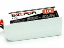 LiPo battery Extron X2 5000 - 22,2V (30C-60C)