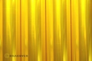 Bügelfolie Oralight light transparent gelb (2 Meter)